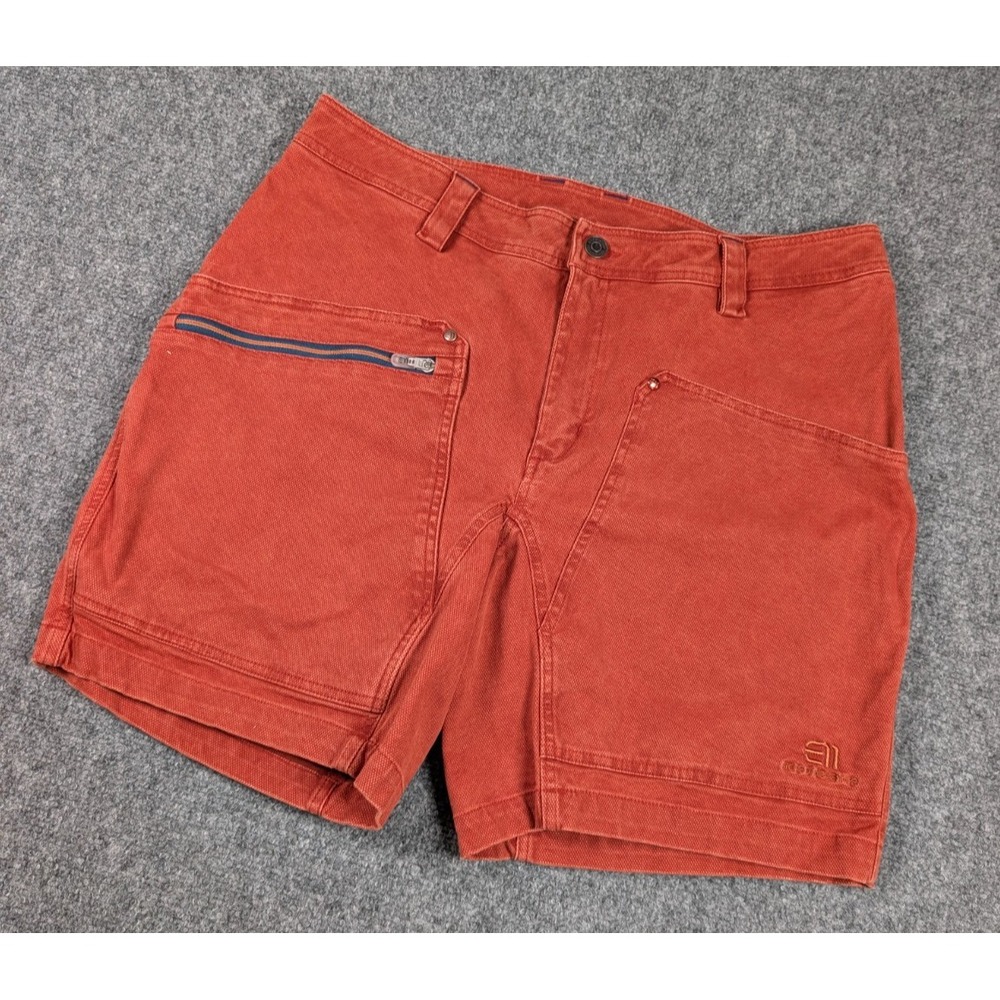 State of Elevenate Pebble Shorts Women Large Copper Hiking Outdoor Cotton Blend